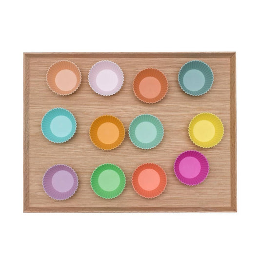 Moldes para muffins Brights