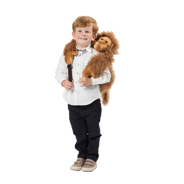 Sac à dos peluche enfant singe - Wild & Soft
