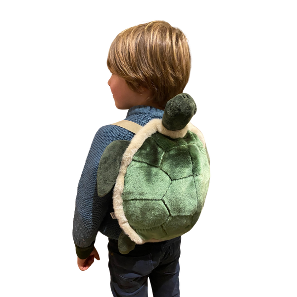 Sac à dos peluche enfant tortue - Wild & Soft