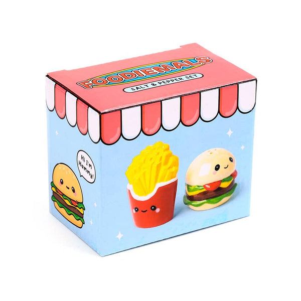 Salière et poivrière Foodiemals - Burger & Frites – vue 2