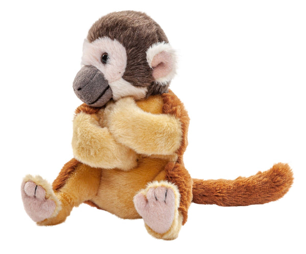 Peluche singe tête de mort avec bras à clip Uni Toys