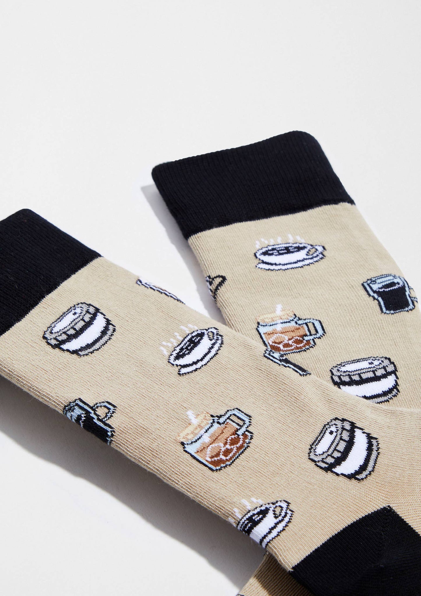 BeCoffee Beige Socks