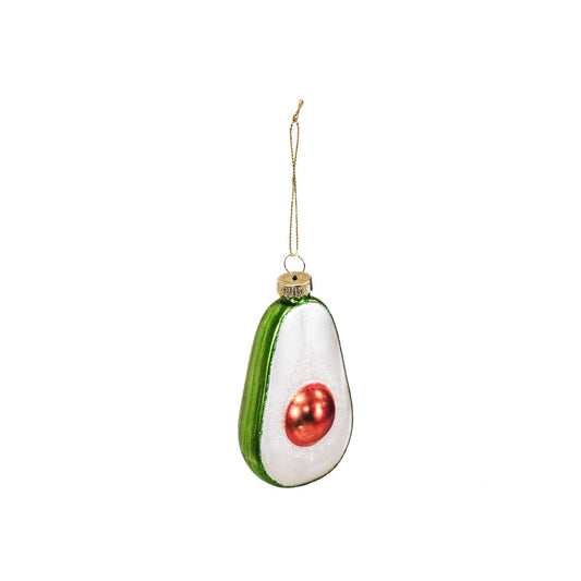 Avocado Christmas bauble
