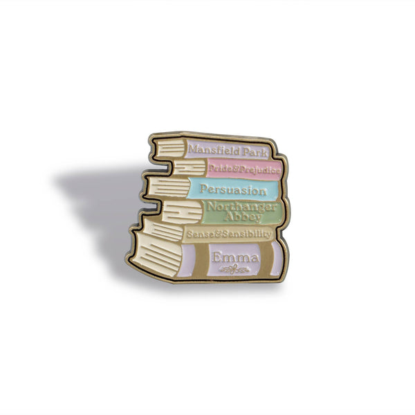 Pin - Jane Austen (Pila de libros)
