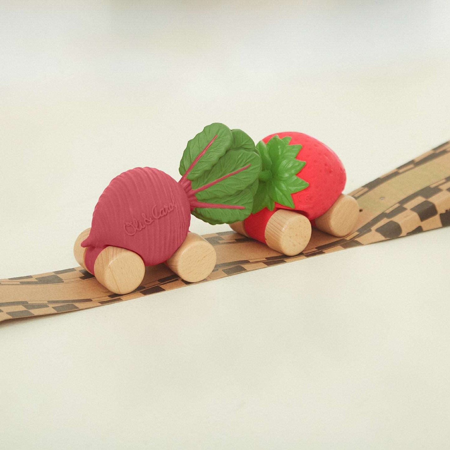 Betty The Beetroot Baby Car Toy
