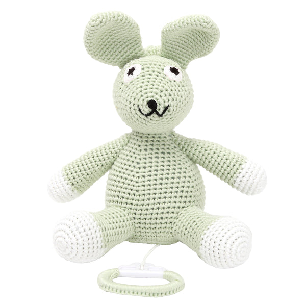 Boîte à musique - Lime Green Rabbit