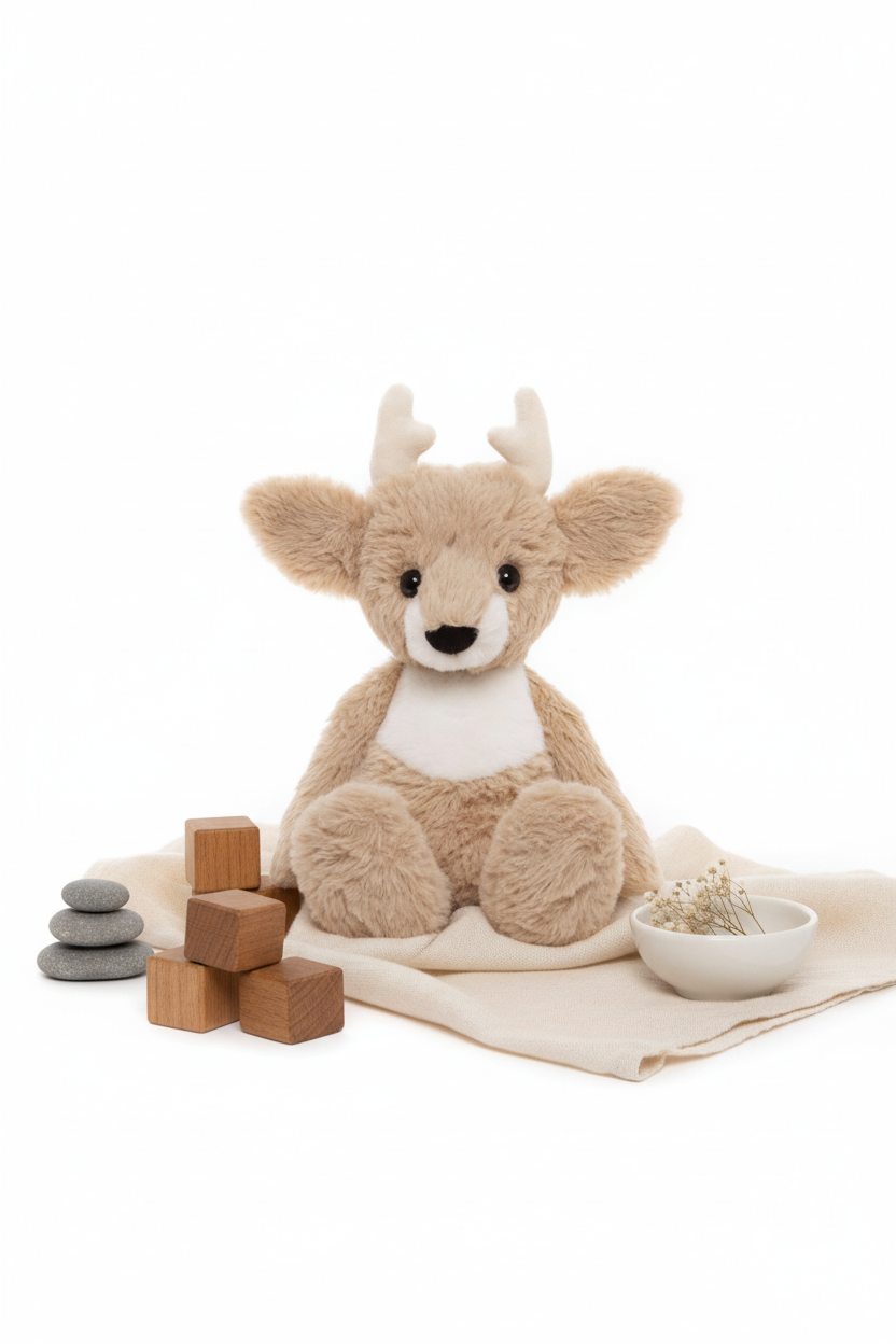 Urso e Eu Fawn Cookie Dough Castanho Peluche