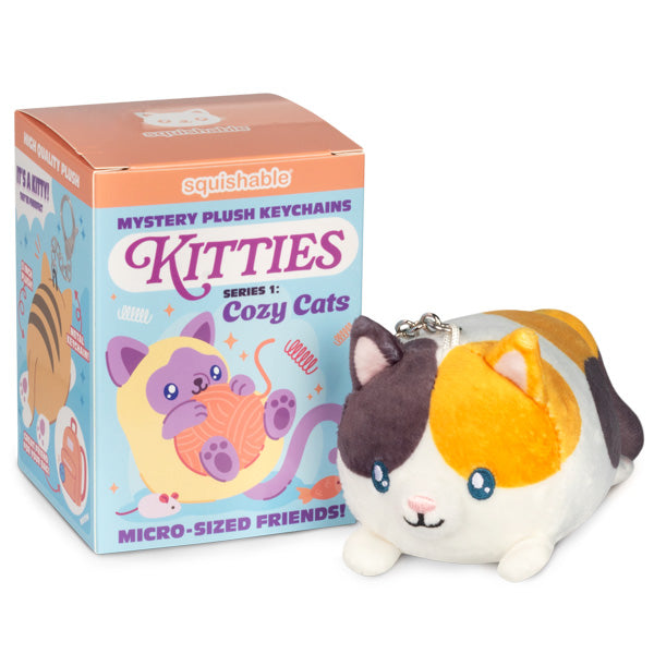 Blind Box Micro Squishable – Cozy Cats Série 1