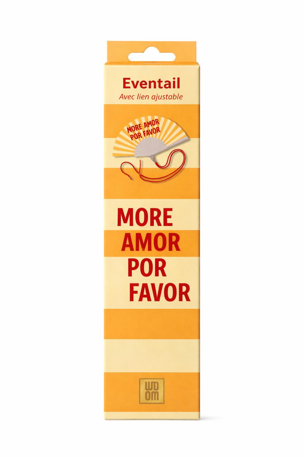Fan with shoulder strap – More Amor Por Favor