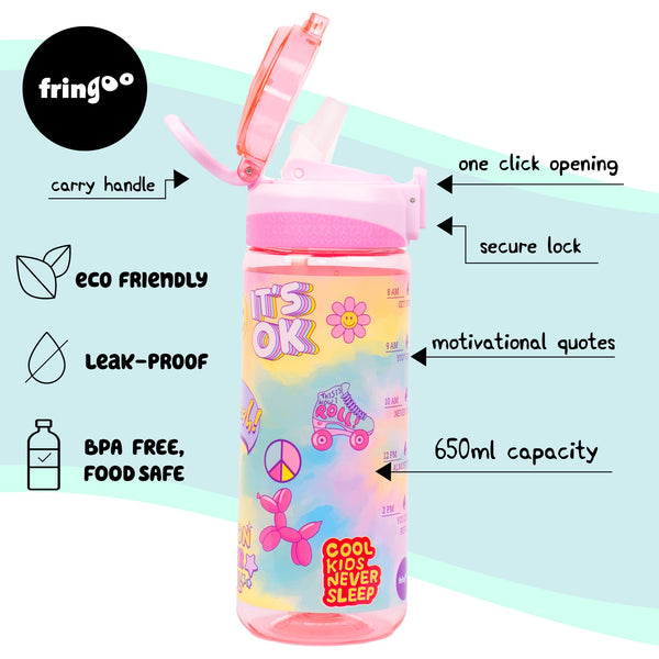 Gourde – Straw Bottle – Tie Dye