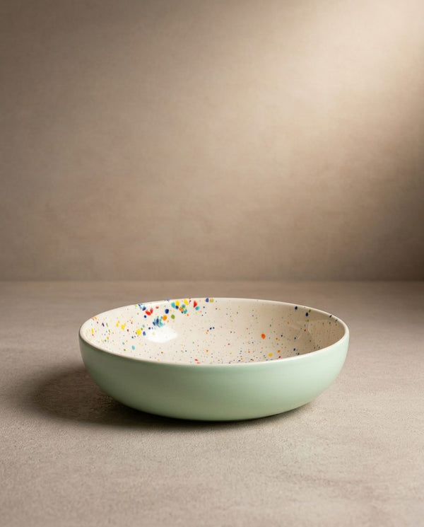 Breeze Party In Stoneware Pasta Plate 21cm