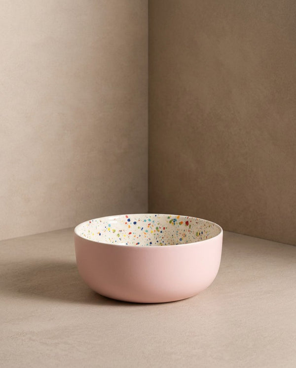 Breeze Party In Salad Bowl 26cm Pink