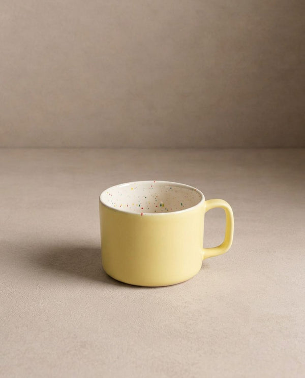 Breeze Party In Stoneware Mug 450ml Yellow