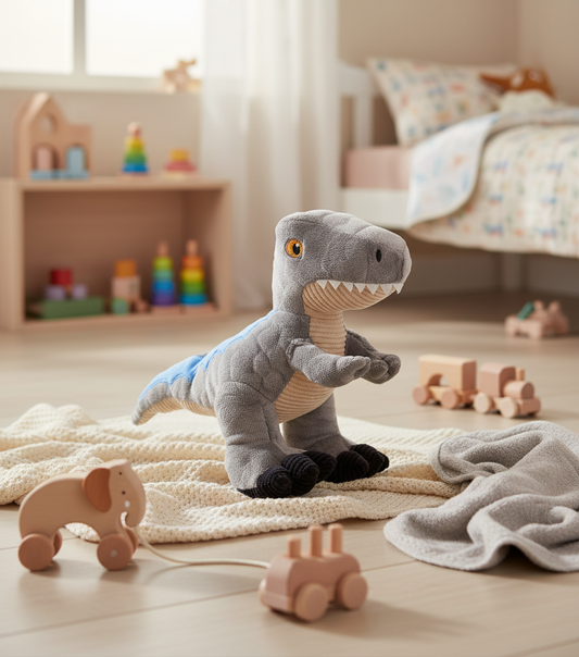 Peluche de dinosaurio Velociraptor