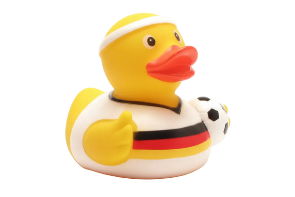Maglia da calciatore della Germania con anatra