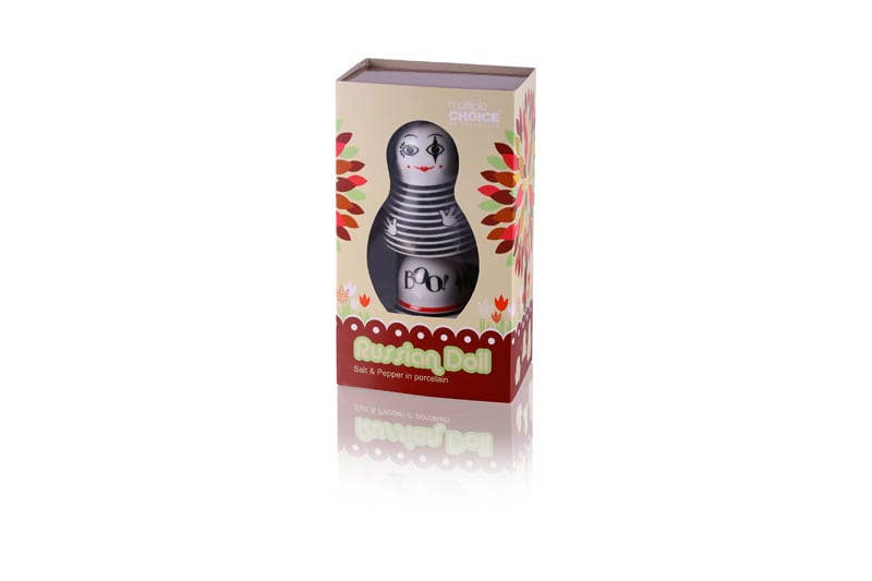 Sel et poivre Poupée russe “Mime Boo”