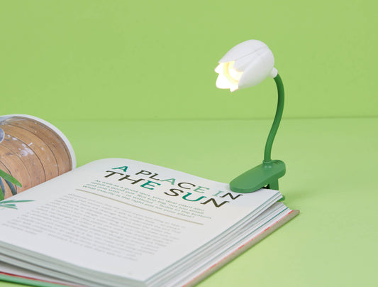 Lumière de lecture Tulipe Blanc
