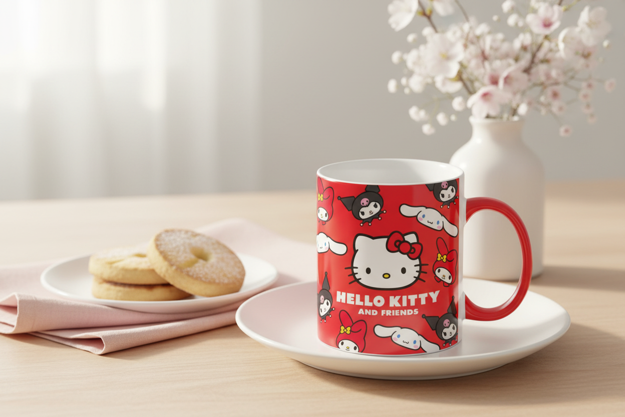 Sanrio Mug - Hello Kitty Faces