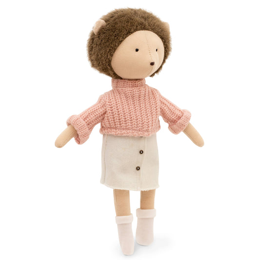 Peluches Henry le hérisson : jupe en jean 29 cm 0+