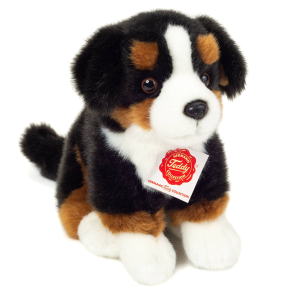 Peluche Bouvier Bernois Assis – 21 cm - Teddy Hermann