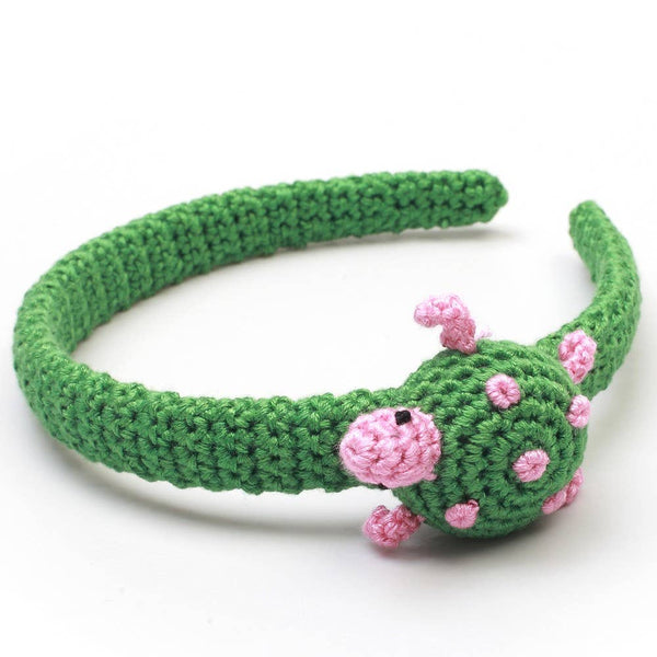 Cerchietto con tartaruga - Verde