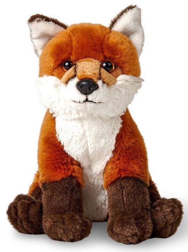Peluche renard roux assis Uni Toys