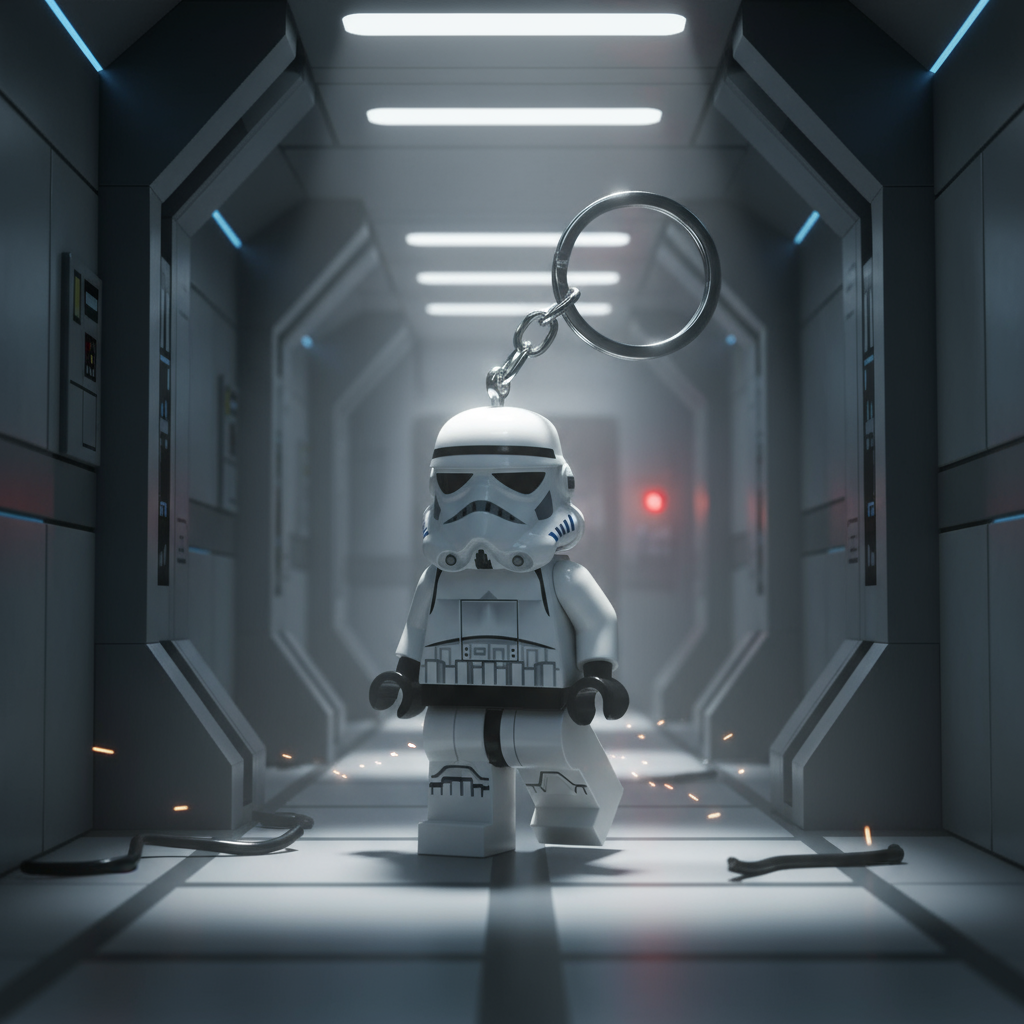 Llavero de Stormtrooper de LEGO Star Wars