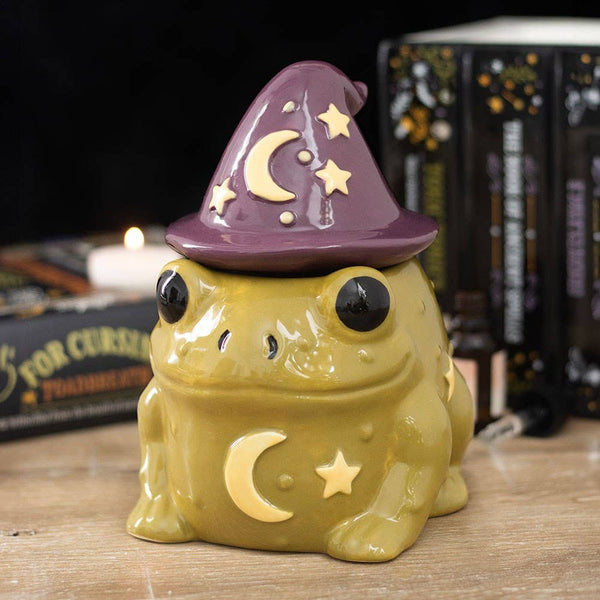 Brûleur d'huile « Crapaud magique » d'Halloween