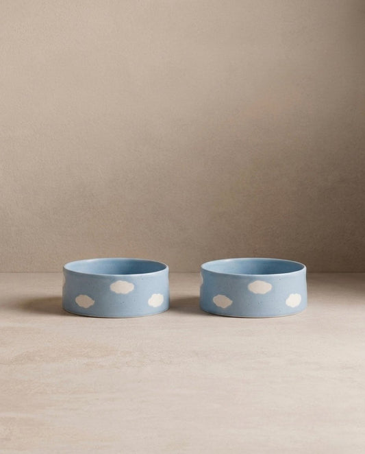Cloud Pet Bowl 16,5cm 2 Pieces Set
