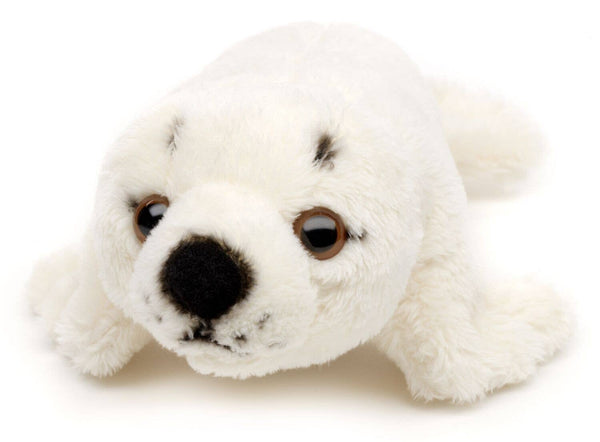 Peluche Seal (blanche) - 19 cm (longueur) - peluche Uni Toys