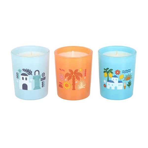 Trio de bougies parfumées Parfums d'Europe