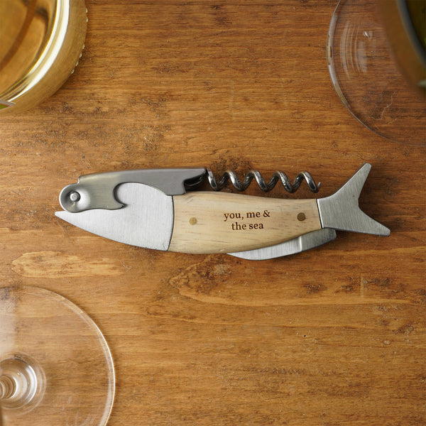 Tire-bouchon Sommelier Poisson « You, Me & The Sea »