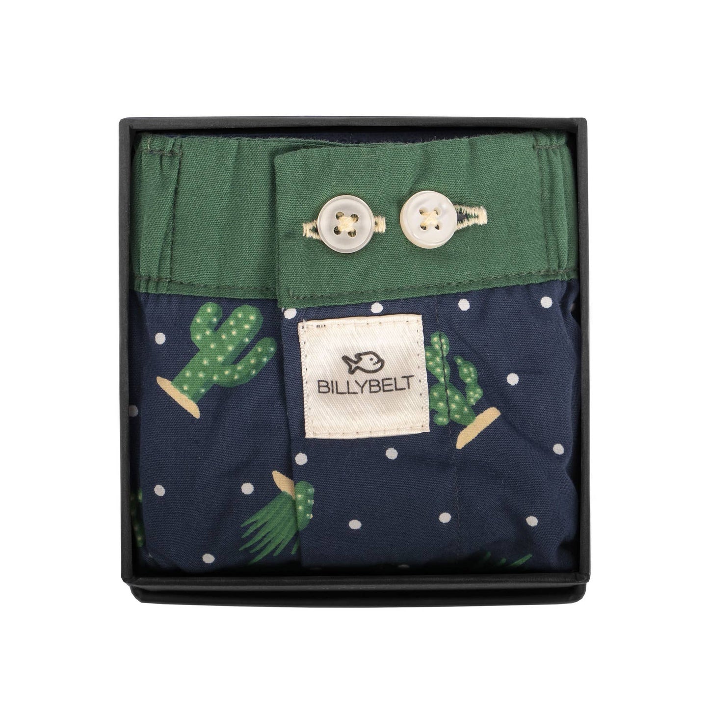 San Pedro Cactus 100% Organic Cotton Boxer Shorts