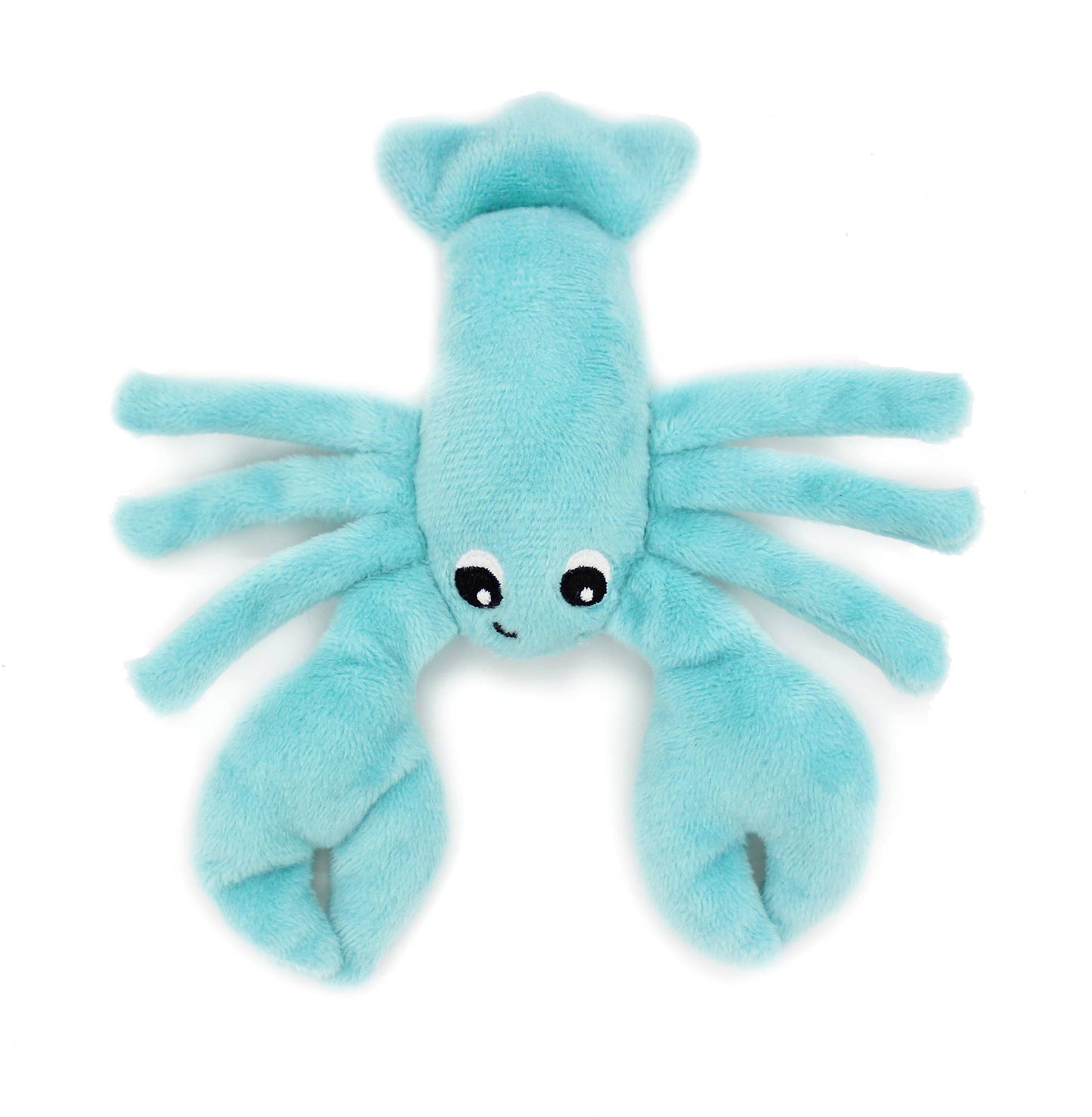 Peluche Ptipotos Maman et Bébé Homard - Bleu Aqua