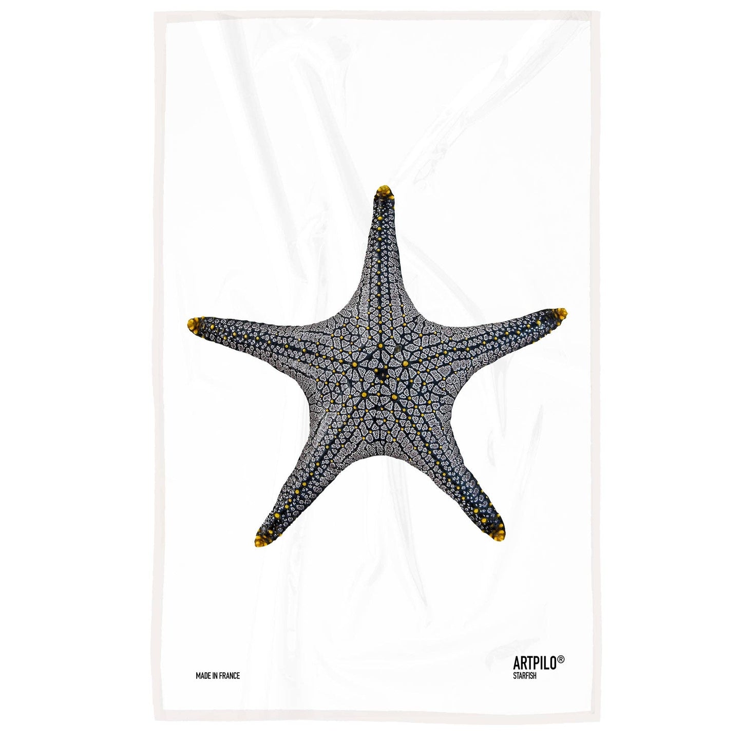 Paño de cocina con forma de estrella de mar