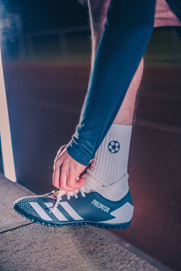 Chaussettes football Charles motif ballon brodé