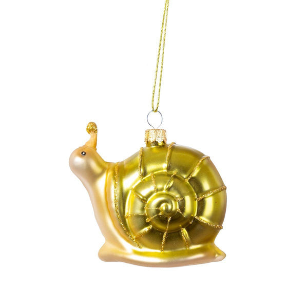 Boucle de Noël Escargot de jardin