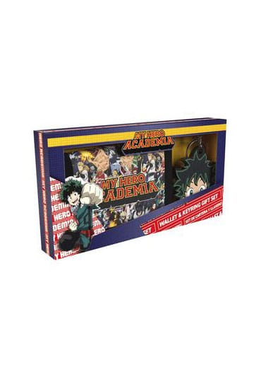 My Hero Academia Wallet and Keychain Set