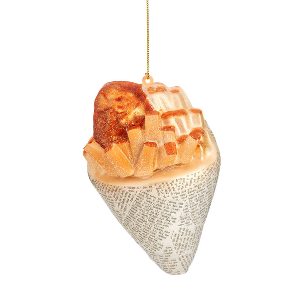 Boule de Noël Fish & Chips