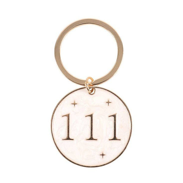 111 "Angel Number" Keychain