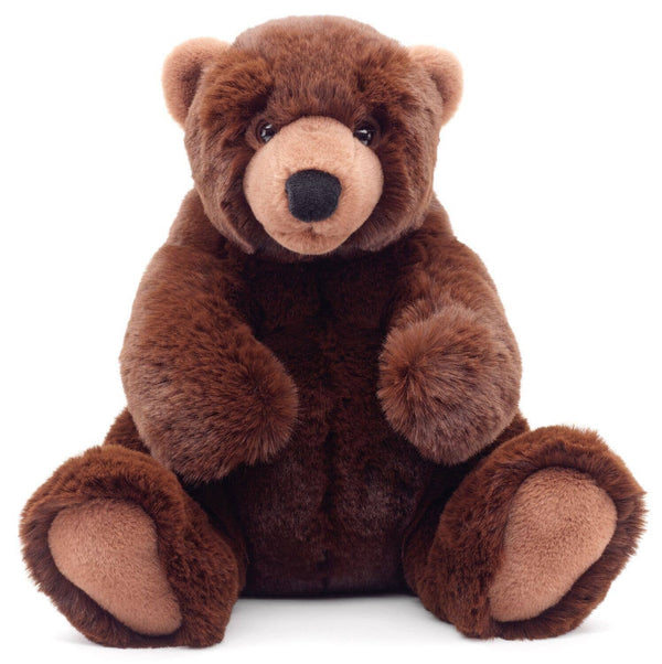 Peluche ours brun mika Uni Toys