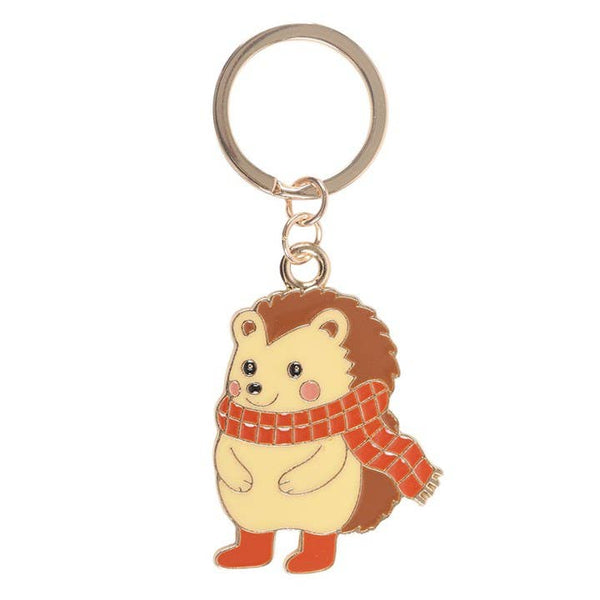 Hazel Hedgehog Keychain — Autumn