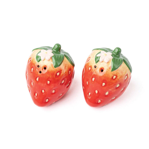 Salière et poivrière Fraises