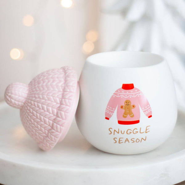 Chandail de Noël Snuggle Season, brûleur à mazout