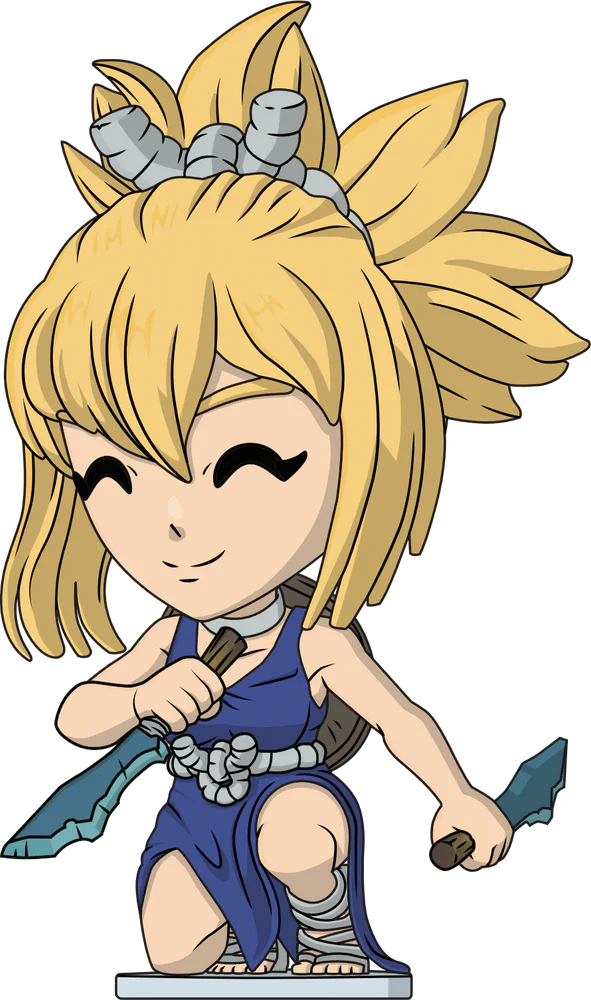 dr stone vinyl figurine kohaku youtooz