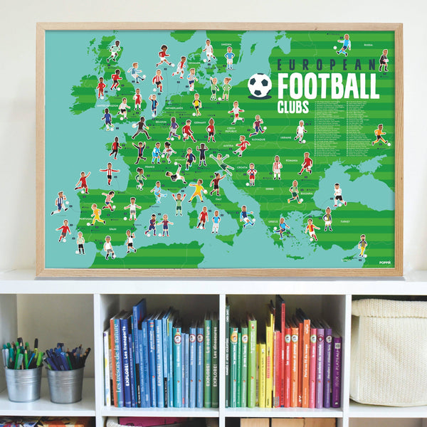 Poster Discovery stickers - Football 5 +