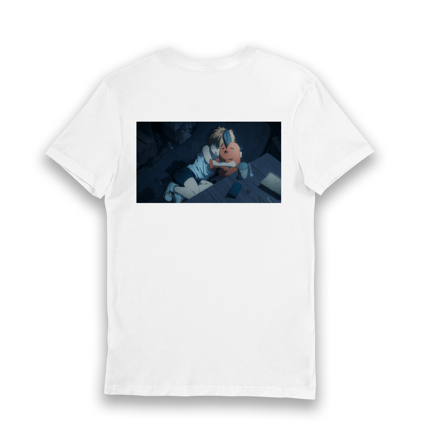 T-shirt adulte Chainsaw Man Denji et Pochita