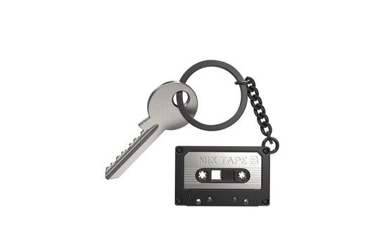 Retro cassette sleutelhanger