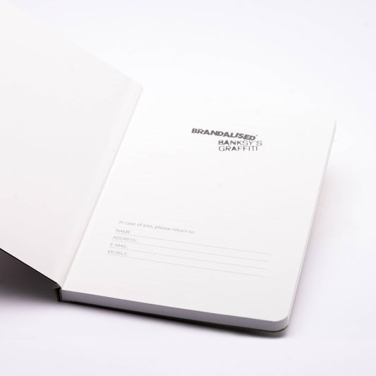 Carnet Stone Paper A5 Graffiti Banksy - Flying Girl