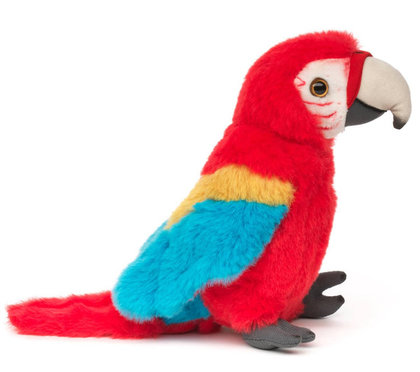 Peluche Perroquet Ara - Rouge Uni Toys